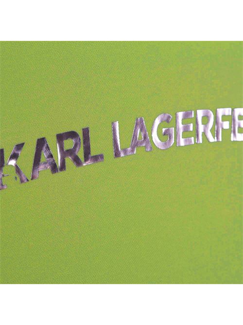 Abito con  logo KARL LAGERFELD | Z12237VERDE##